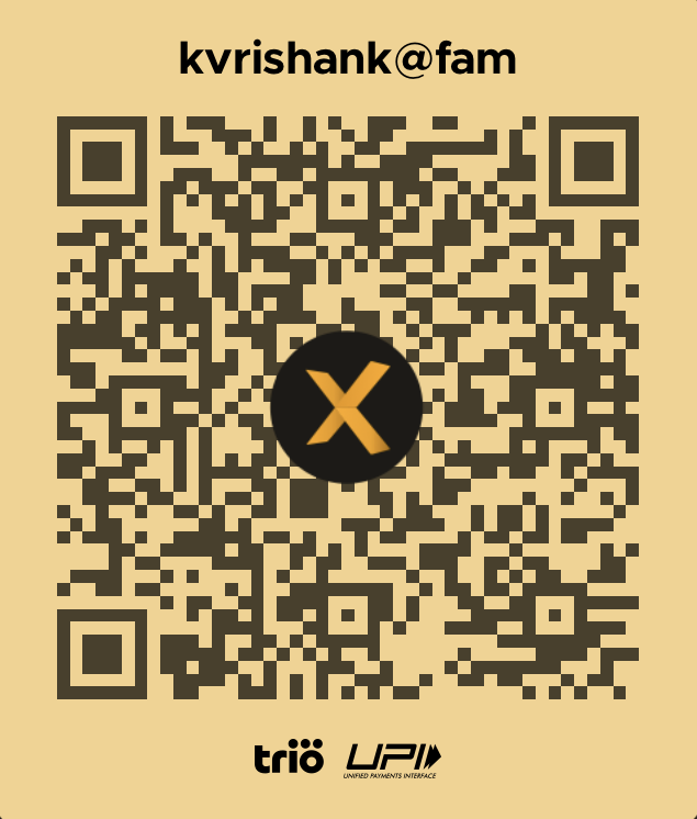 UPI payment QR code